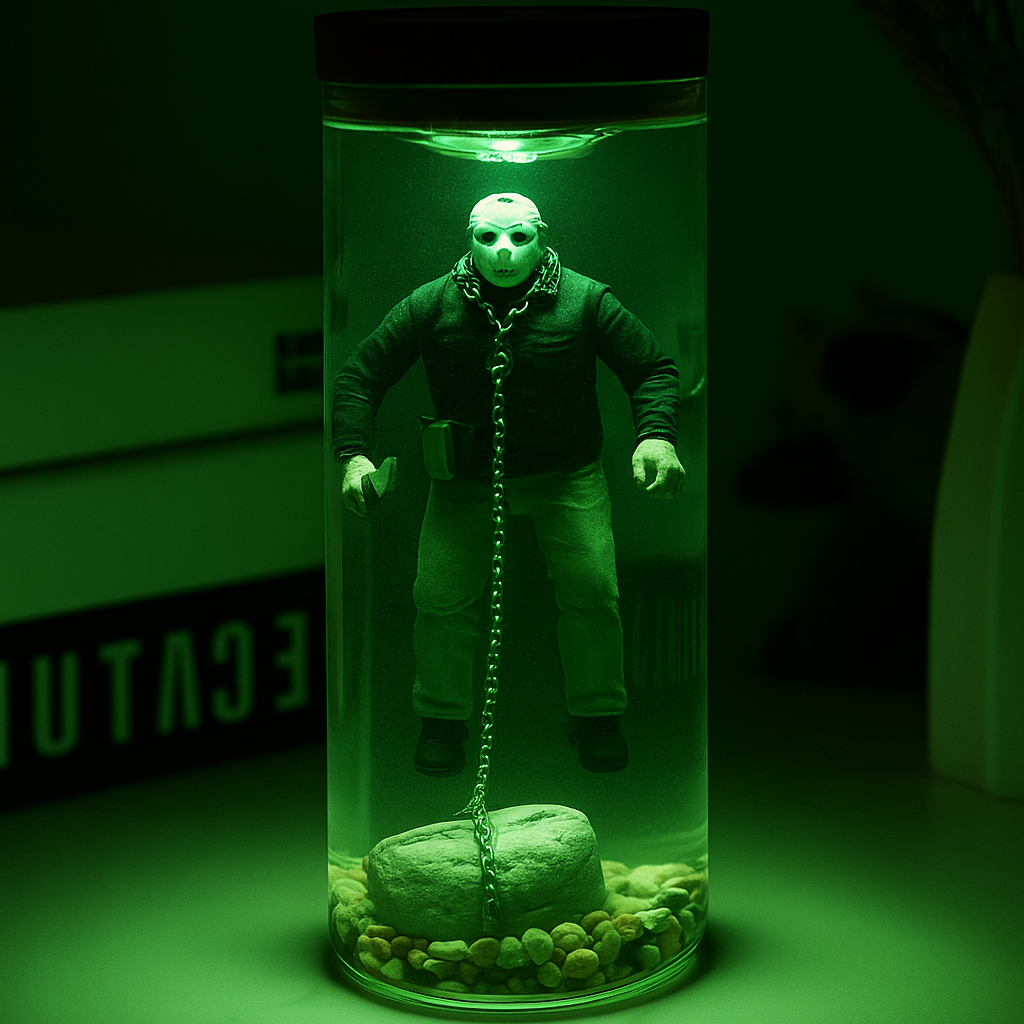 Jason Horror Movie Lamp