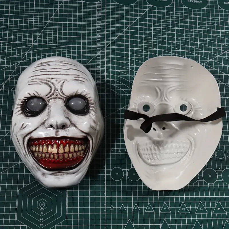 Scary White Zombie Mask