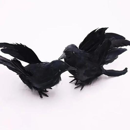 6 Pack of Realistic Crow