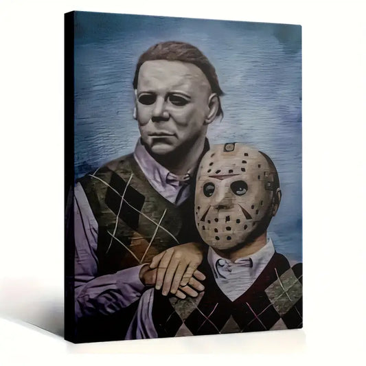 Michael Myers and Jason Painting