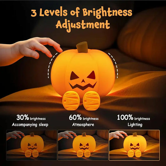 Cute Halloween Pumpkin Light