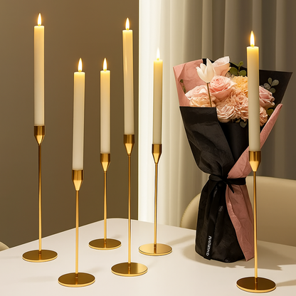 6 Piece Taper Candles