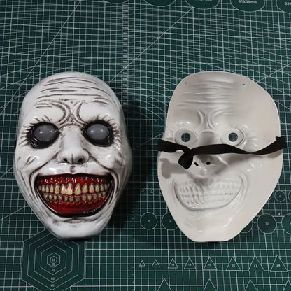 Scary White Zombie Mask